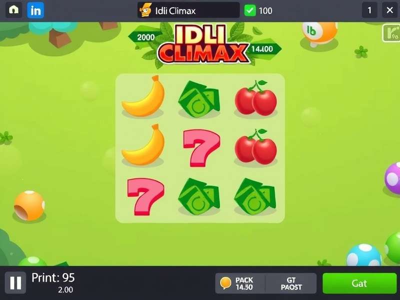 Idli Cash Climax Game Interface